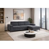 Grand Sistem 001 Ugaona garnitura Belona, Desni ugao, 285x165cm, Siva Cene