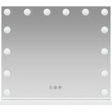  LED Ogledalo za Toaletni Stolić Bijela 50 x 10 x 44 cm | Eponuda.com