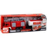 Vatrogasna postrojba s prikolicom vatrogasnog vozila 1:16 - crveni | Shoptok.si