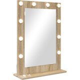 vidaXL ogledalo za toalet Sonoma hrast MDF, Staklo 70 x 50 x 18 cm | shoptok.hr