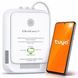 Qoltec 52651 Natural Gas Leak Sensor | CH4 detector | NG | Tuya | Wi-Fi | 85dB alarm | LED | shoptok.hr