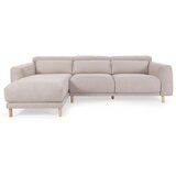 Kave Home Bež kutna garnitura (lijevi kut) Singa - | shoptok.hr