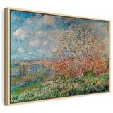 Slika - Claude Monet – Spring 120x80 U prirodnom drvenom okviru | shoptok.hr