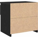  Noćni ormar Crni hrast 40 x 30 x 39 cm Konstruirano drvo | Eponuda.com