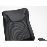  Uredska stolica Q-346 - Sintetička koža - crna | shoptok.hr