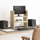 Organizator za mizo nastavljiv sonoma hrast 42x21,5x42 cm les