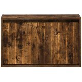  Ormar za cipele na zidu ZWOLLE 71 x 17 x 43 cm Dimljeni hrast | shoptok.hr