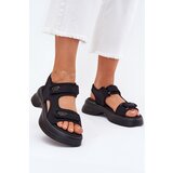 EVENTO Women's Sandals With Golden Details Black Luvira | Shoptok.si