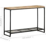  Konzolni stol 110 x 35 x 75 cm od masivnog drva manga | shoptok.hr