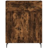  Komoda boja dimljenog hrasta 69,5x34x90 cm konstruirano drvo | shoptok.hr