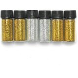 Set svjetlucavog praška - 6 dijelni (svjetlucavi prašak Pentart) | shoptok.hr