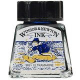 WINSOR & NEWTON Tinta za crtanje (Ultramarin, 14 ml, Boca) | shoptok.hr