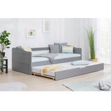 MID.YOU Raztegljiva Postelja Melinda, 90x200, Bor, Siva, Masivna | Shoptok.si