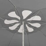 vidaXL Suncobran za plažu antracit 300 cm | shoptok.hr
