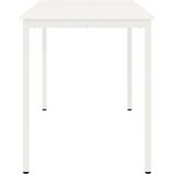  Barska miza Bela 180 x 90 x 105 cm Masivno borovo les, (5000268642) | Shoptok.si