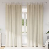 vidaXL Zavjese Krem Poliester 140 x 245 cm Dekorativni umetci Zavjese Cijene