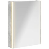  Kupaonski ormar s ogledalom Betonski sivi 53,5 x 15,5 x 70 cm | shoptok.hr