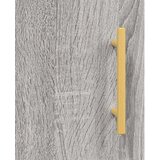 vidaXL Visoka omara siva sonoma 34,5x34x180 cm inženirski les | Shoptok.si