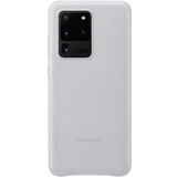 Samsung original usnjen ovitek ef-vg988lse za galaxy s20 ultra - zaščita zadnjega dela - srebrn Cene