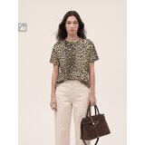 Sinsay Pamučna majica s leopard uzorkom | shoptok.hr