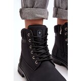 EVENTO Women's Leather Trapper Boots Lined Black Katalis | Shoptok.si