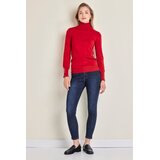 Legendww zenske slim fit farmerke sa flare nogavicama i visokim strukom - model 250 | Eponuda.com