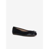 Geox Black leather ballet flats Palmaria - Women's | shoptok.hr
