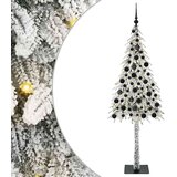  Božićno drvce s 300 LED svjetlima Bijelo 180 cm PE i čelik | shoptok.hr