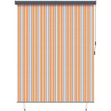 Rolo zavjesa Žuta i plava 200 x 250 cm Tkanina i aluminij | shoptok.hr