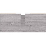  Kupaonski ormarić siva boja hrasta 80 x 33 x 60 cm drveni | shoptok.hr