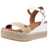 Popa Sandali & Odprti čevlji ARAMBOL Bela | Shoptok.si
