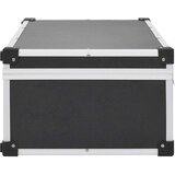  Kutija za 80 CD-ova aluminijska ABS crna | Eponuda.ba