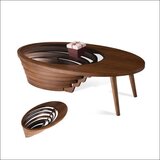  Klub sto Damla Tamni orah 1300x700x400 mm ( 800-532 ) Cene