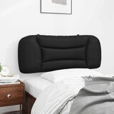  Jastuk za uzglavlje Hvar Crni 100 cm Implicitna koža | Shoptok.si
