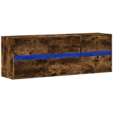  Zidni TV ormarić LED boja dimljenog hrasta 130x31x45 cm | Eponuda.com