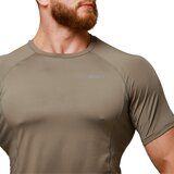 GymBeam majica za trčanje pulse vetiver
