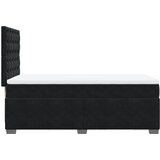  Box spring krevet s madracem crni 90x190 cm baršunasti | shoptok.hr