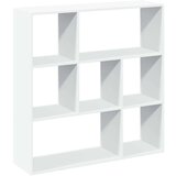 vidaXL Sobna pregrada / regal za knjige bijeli 102x29x103,5 cm drveni | shoptok.hr