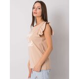 FANCY Blouse-FA-BZ-7191.10P-beige | Shoptok.si