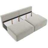 Makamii Svijetlo siva sklopiva/s prostorom za odlaganje sofa 216 cm Kalena – | shoptok.hr