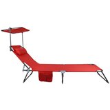Ambia Garden Vrtni Ležalnik Bindox L, Rdeča | Shoptok.si