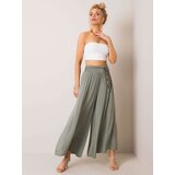 Och Bella Trousers-TW-SP-BI-81733.14-khaki | Shoptok.si