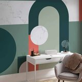  Foto tapeta - Geometric Pattern With Marble Motif 350x256 Premium | shoptok.hr