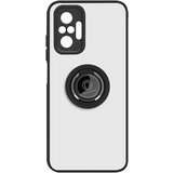AVIZAR Ovitek z obrocem za Xiaomi Redmi Note 10 Pro - Matirana hrbtna stran proti prstnim odtisom, Magnetni sistem - Crna, (20629816) | Shoptok.si