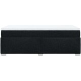 vidaXL Box spring postelja z vzmetnico črna 100x200 cm blago | Shoptok.si