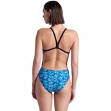 Arena ženski kupaći kostim pooltiles swimsuit challenge back | ePonuda.com