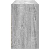 vidaXL Kopalniška stenska omarica siva sonoma 80x25x40 cm inž. les | Shoptok.si