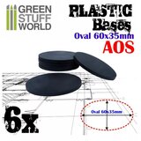 Green Stuff World plastic oval base 60x35mm - PACKx6 Cene