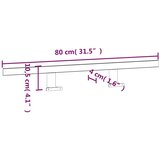  LED svjetiljka za ogledalo 13 W topla bijela 80 cm 3000 K | Eponuda.ba