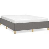  Posteljni okvir temno siv 140x190 cm blago, (20724294) | Shoptok.si